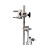 Drum Hardware Multilayer Clamp System Ergonomic Height Control Metal Texture 4