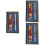 3Ensembles Ensemble Cadeau Signet Bois Marron Et Pratique 5