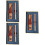 3Ensembles Ensemble Cadeau Signet Bois Marron Et Pratique 6