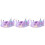 3Pièces Violet Suspendu Pour Hamsters Ecureuils Doux 4