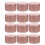 36Pièces Récipients Rose Métal Compactes Pour Projets DIY 2
