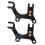 4Pièces Support Adaptateur Noir Pour 2