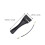 5Stk Violin Tailpiece Mit Feinstimmer Aus Robustem Aluminium Schwarz 2