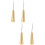 4Pièces Outils Couture Dorés, Cuivre, Usage , DIY 7