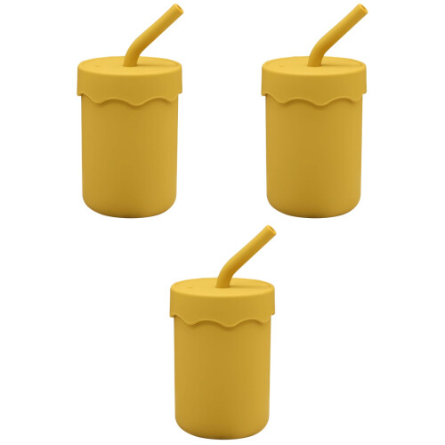3Pièces Coupes D'entraînement Silicone Bébé Avec Couleur 1