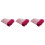 300Pièces Brosses Cils Jetables Flexibles Couleur 3