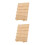 2Pièces Stand Bois Multi-Couches Beige Pour Commerce 5