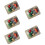 5Pièces Mini Planche Éducative Bois Assortie Décor Maison 10
