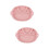 2Pièces Plateau Bébé Silicone Rose Partition Repas Sécurisé Durable 6