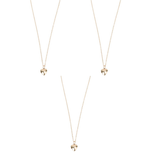 3Pièces Pendentifs Cœur Colliers Cadeau 2