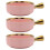3Pièces Bols Créatifs En Céramique Rose Anse Confortable 8