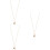 3Pièces Pendentifs Cœur Colliers Cadeau 7
