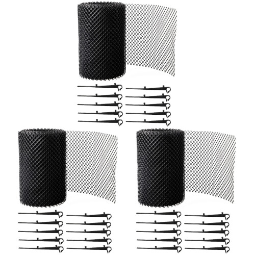 3Ensembles Protection Jardin Noir Anti- 1