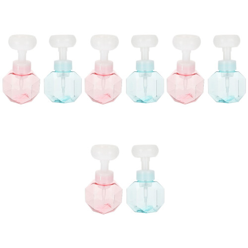 8Pièces Distributeurs Moussant Compact Couleurs Variées 2