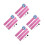 4Ensembles Croissance Enfants Sticker Mural Animaux Rose 2