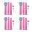 4Ensembles Croissance Enfants Sticker Mural Animaux Rose 3