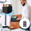 Portable Drumstick Storage Bag Foldable Felt Hanging Holder For Percussion Stick 3