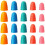 40Pièces Protections Doigts Multi Tailles Antidérapantes Couleurs Mix 2