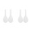 4Pièces Pelle À Compacte En PP Pour Usage 2