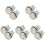 10Pièces Boutons En Cuivre Nickelé Usage 5