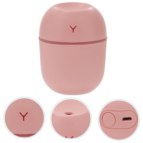 3Pièces Portable USB Rose Pour Air Intérieur 1