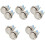 10Pièces Boutons En Cuivre Nickelé Usage 6