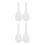 4Pièces Pelle À Compacte En PP Pour Usage 6