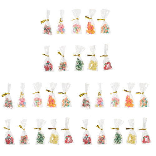 30Pièces Accessoires Sucre Jouet Miniature Décor DIY Maison De 1