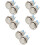 10Pièces Boutons En Cuivre Nickelé Usage 10