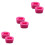 6Pièces Moules Silicone Rose Pour Gâteaux, Bonbons Glace 4
