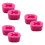 6Pièces Moules Silicone Rose Pour Gâteaux, Bonbons Glace 6