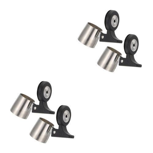 4Pièces Sifflet Bouilloire Acier Argenté Usage Polyvalent 1
