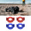 Replacement Front C Hub For Remote Control Car Upgrade Part Red Blue Options Red 3
