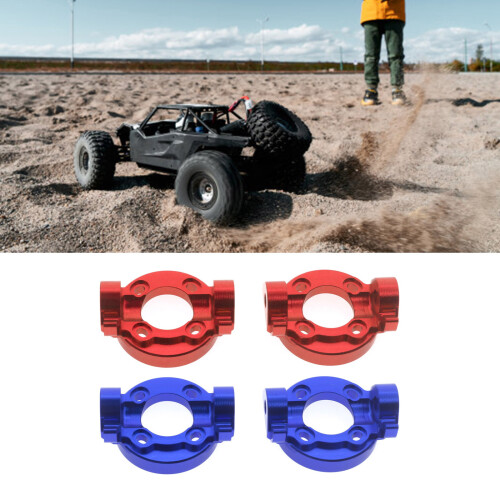 Replacement Front C Hub For Remote Control Car Upgrade Part Red Blue Options Red 2