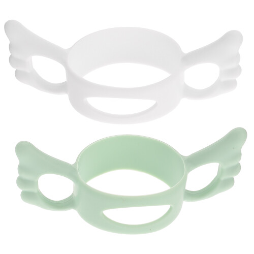 4Pièces Poignées Housses Silicone Couleur Assortie 1