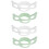 4Pièces Poignées Housses Silicone Couleur Assortie 5