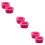6Pièces Moules Silicone Rose Pour Gâteaux, Bonbons Glace 8