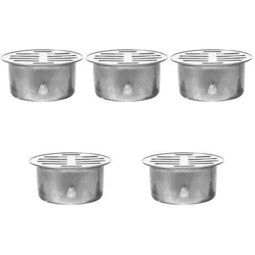 5Stk Metall Bodenablauf Filter Abflussfilternetz 1