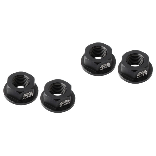 2Pièces Capuchon Écrou En Aluminium Noir Résistant Pour Équilibre 2