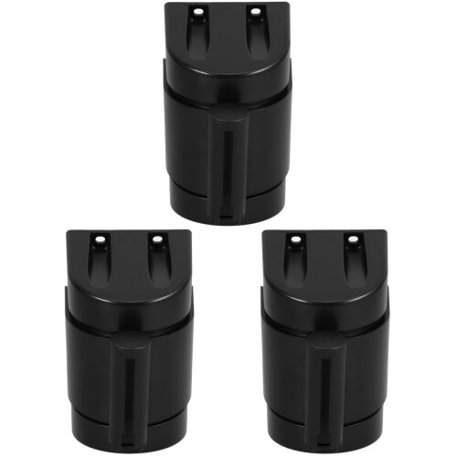 3Pièces De Rétractable Noire Pour Usage Décoratif 1