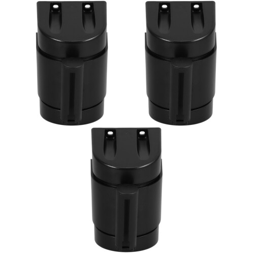 3Pièces De Rétractable Noire Pour Usage Décoratif 2