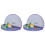 2Ensembles Jouet Logique Violet Perles Éducatif Pour Enfants 3