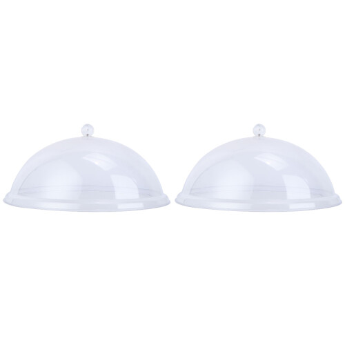 2Pièces Couvercle En Pièce Transparent Pour Aliments Pique- 1