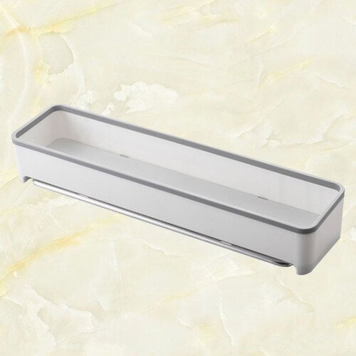 2Pièces Étagère Murale Durable Gris Pour Stockage Maison 2