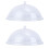 2Pièces Couvercle En Pièce Transparent Pour Aliments Pique- 5