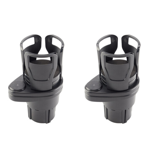 2Pièces Support ABS Noir Pour Café Et Bouteilles 1