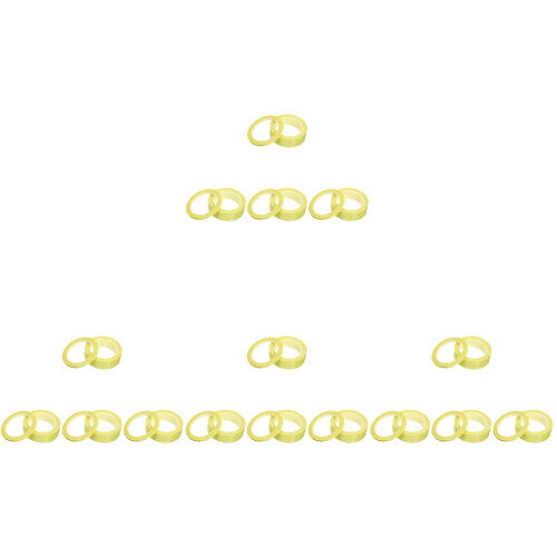 24Rouleaux Ruban Transparent Pour Fleurs DIY Travaux Floraux 1