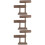 3Pièces Support Bois Café 2 Niveaux Rangement Bracelets 8