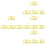 24Rouleaux Ruban Transparent Pour Fleurs DIY Travaux Floraux 6