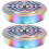 2Pièces Boîte Métal Multi Usage Couvercle Creux Brûleur Encens 4